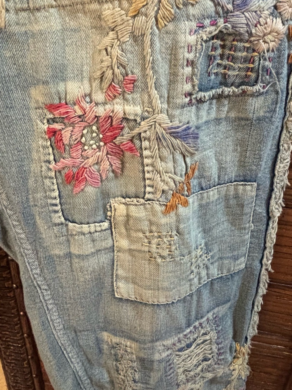 Magnolia Pearl Hummingbird Miner Denims 907 Faded Indigo - Picture 14 of 16